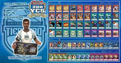 YCS Utrecht Top 16 Trickstar Sky Striker R Yugioh