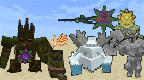 Jungle Abomination VS Mowzie S Mobs Minecraft Mob Battle YouTube