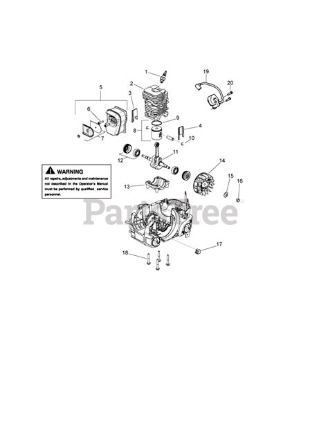 Poulan Pro Pr Poulan Pro Chainsaw Cylinder Parts