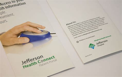 Jefferson Hospital | Patient Portal Brochure on Behance