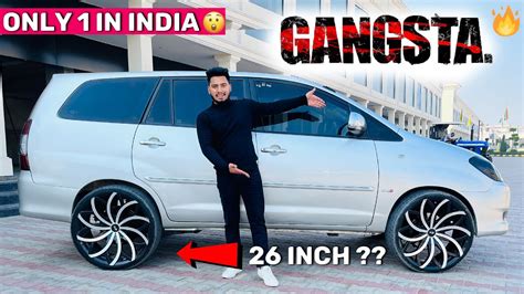 कय Khatarnak बन द Old Toyota Innova 26 inch Alloy Wheels