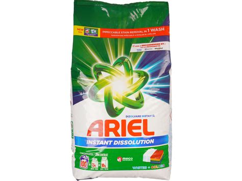 Detergent Rufe Automat Ariel 7 5kg White Colors Mertecom Ro