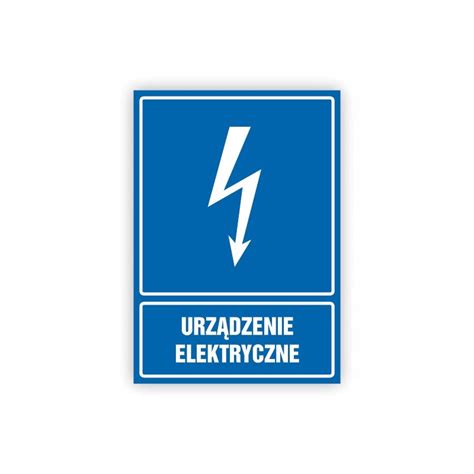 TABLICZKA 15X10 URZĄDZENIE ELEKTRYCZNE