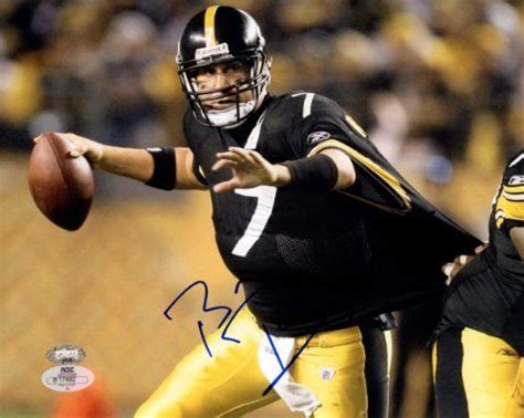 Ben Roethlisberger Autographed Photo 8x10 Autographed Nfl Photos By