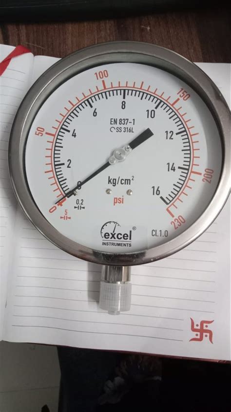 Inch Mm Pressure Gauge To Bar To Psi At Rs In