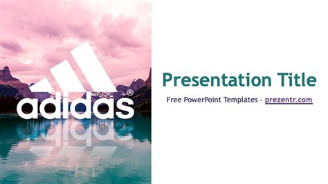 Free Adidas Powerpoint Template Prezentr Ppt Templates