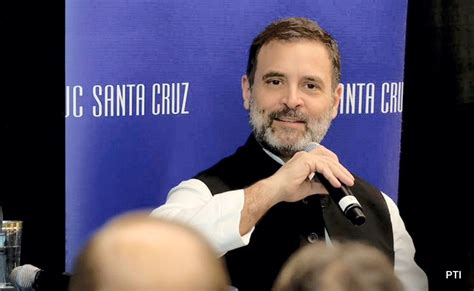 In Us Rahul Gandhi Claims Press Freedom Weakening In India Bjp Reacts