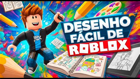 Como desenhar um personagem do Roblox – passo a passo divertido - YouTube