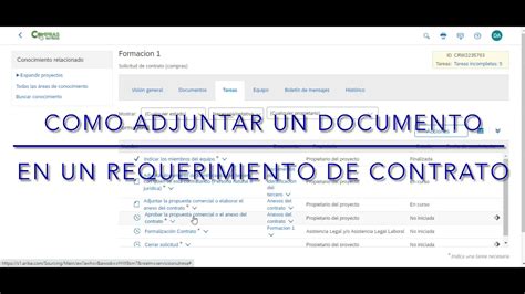 Como Adjuntar Un Documento En Una Solicitud De Contrato YouTube