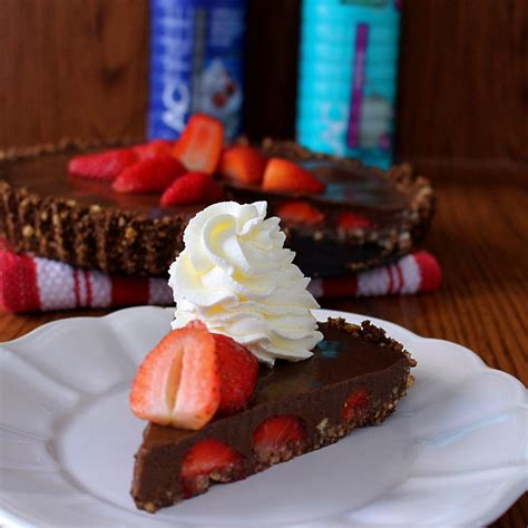 Torta De Chocolate Com Morango