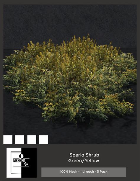 Speria Shrub Yellow Green Marketplace Secondlife P M Flickr