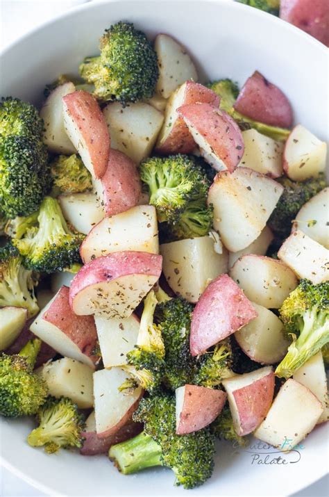 Roasted Potatoes And Broccoli Gluten Free Palate