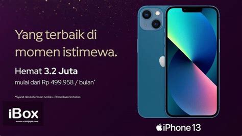 Harga HP IPhone 13 IBOX Turun Jadi Rp 9 9 Juta Cek Promo IPHone Hingga