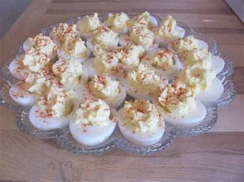 Deviled Eggs with Relish - Vintage Cooking