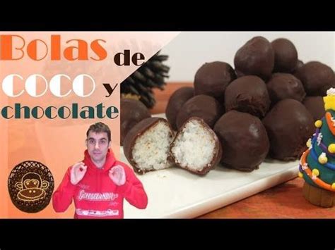 Cl Sico Navide O Bolas De Coco Y Chocolate F Cil Receta Y V Deo Paso