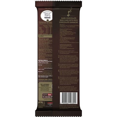 Nestle Plaistowe Dark Cooking Chocolate 200g Woolworths