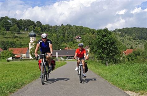 Radfahren auf der Schwäbischen Alb Zu den drei Burgruinen im Lautertal