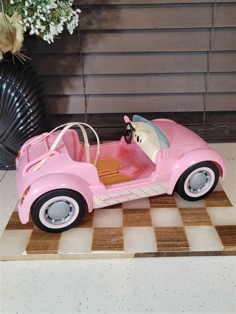 Barbie Car, Barbie Vehicle, Mattel, Vintage 90s, Dollhouse Furniture, Plastic Car, Barbie ...