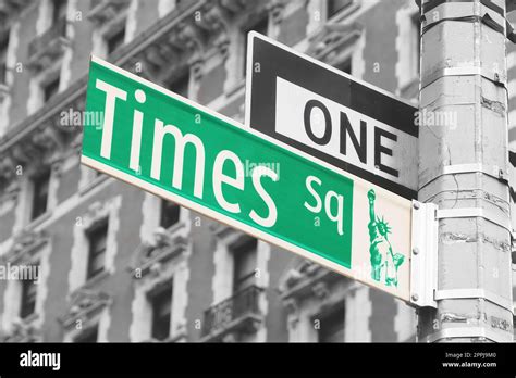 Times Square Sign in New York City Stock Photo - Alamy