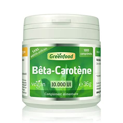 Le Bêta carotène Antioxydant Lipidique et Source Sûre de Vitamine A