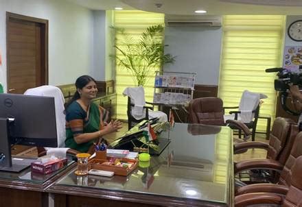 Smt Anupriya Patel Takes Charge As Union Minister Of State In The