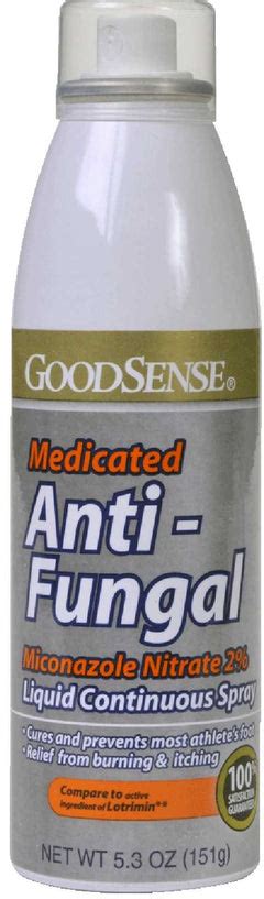 Goodsense® Athletes Foot Spray Miconazole Nitrate 2 53oz Sona Shop