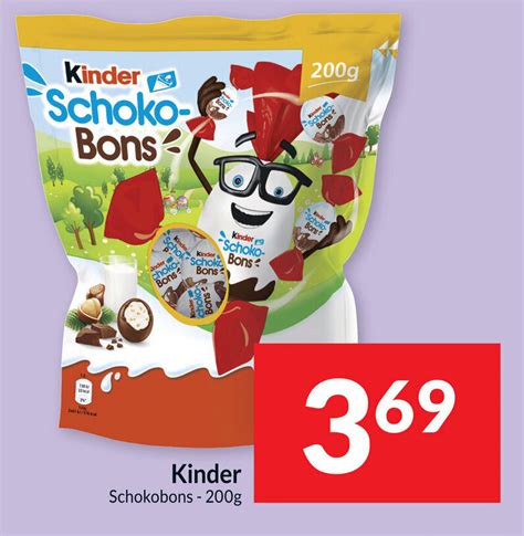 Kinder Schokobons G Promotie Bij Intermarch