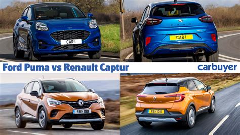 Ford Puma Vs Renault Captur Rivals Comparison Carbuyer