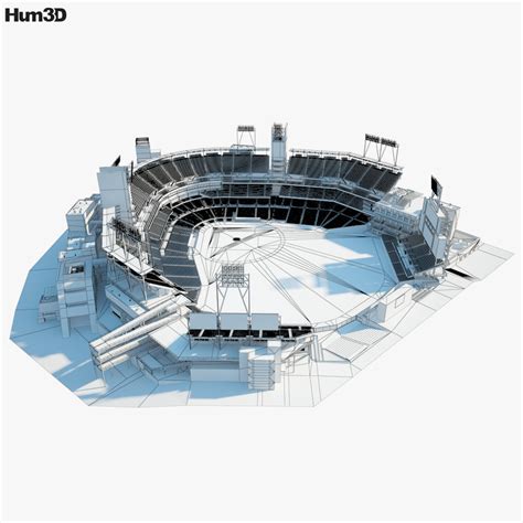 Petco Park 3d Model Architecture On Hum3d