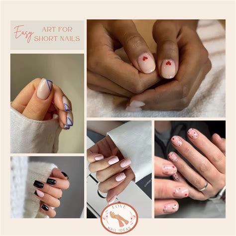 53 Easy – But Creative – Nail Art For Short Nails (Even Beginners Will ...