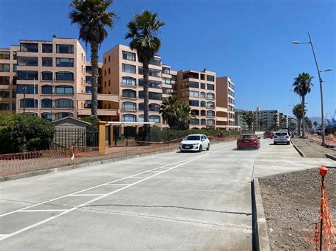 Avenida del Mar Reabren el tránsito vehicular La Serena Online