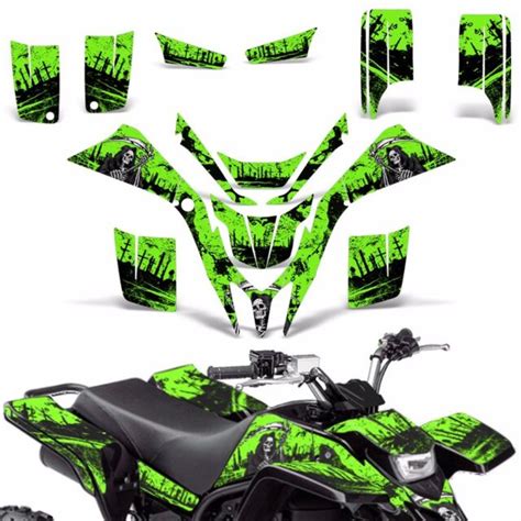 Yamaha Blaster 200 Decal Graphic Quad ATV Wrap Full Race Kit 1988 2005