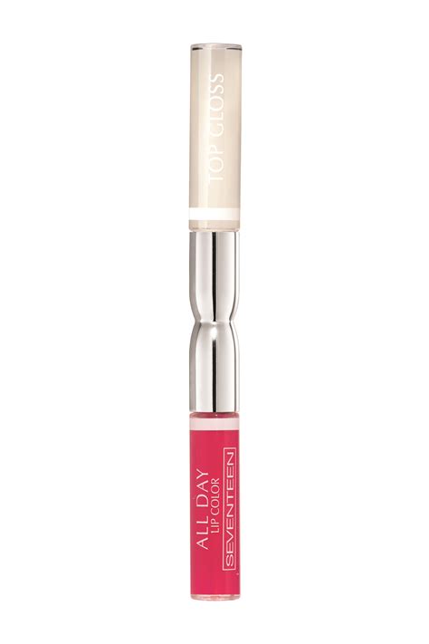 Seventeen. Жидкая стойкая помада-блеск All day lip color & top gloss ...