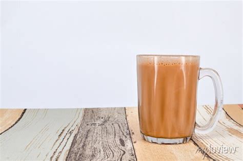 Teh Tarik Or Pulled Tea Is A Famous Sweet Milk Tea In Malaysia