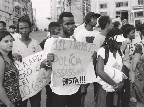 Black Youth Protest At The World Social Forum Against The Genocide Of