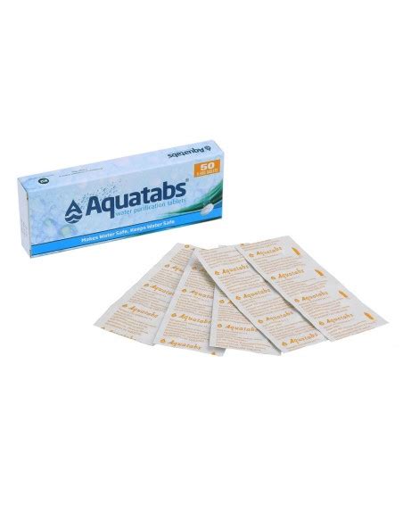 Tablettes de purification de l eau x50 comprimés