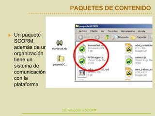 Introduccion A Scorm PPT