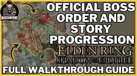 Elden Ring Shadow Of The Erdtree Boss Order For Dlc Story Progression