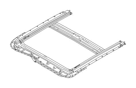 Subaru Sti Sunroof Frame Rail Sun Roof Pb001028 Rail 65420fg000 One Subaru Hayward Ca