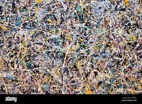 Lavender Mist Número 1 1950 Por Jackson Pollock Una Obra Maestra Del