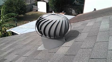 Spinning Roof Vent Youtube