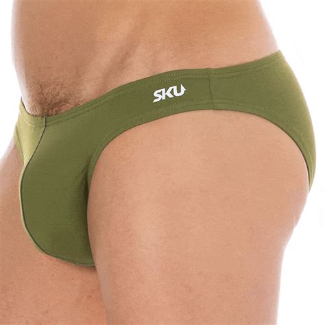 Sku Bikini Swim Briefs Khaki Inderwear