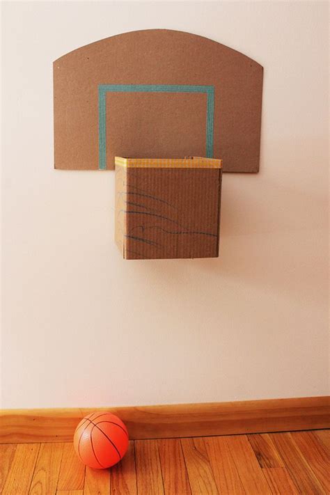 How To Make A Cardboard Basketball Hoop Artofit