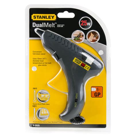 Stanley 0 Gr25 Heavy Duty 80w Dual Melt Hot Glue Gun Stanley 0 Gr25