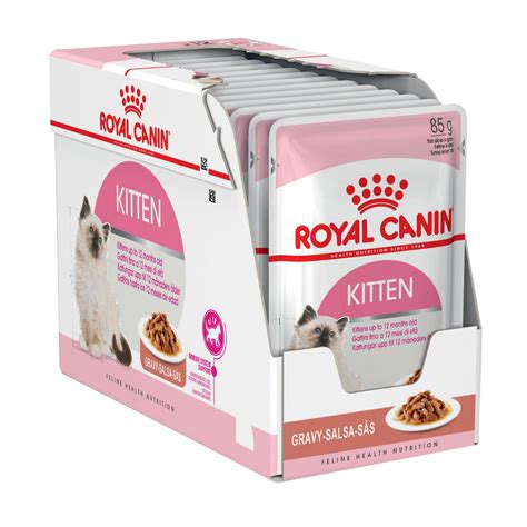 Royal Canin Cat - Royal Canin KITTEN INSTINCTIVE POUCHES in gravy, 4-1 | Petfood Express