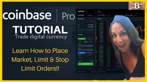 Coinbase Pro Full Tutorial Cryptocurrency Trading For Beginners Youtube