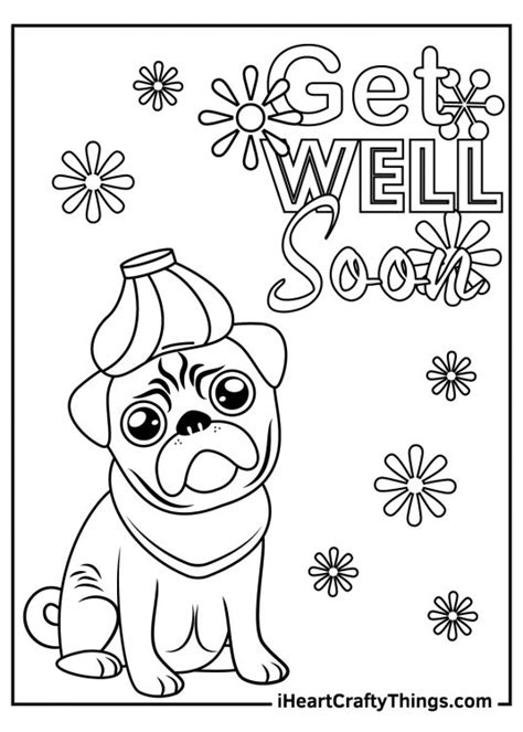 Get Well Card To Color