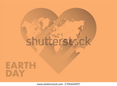 Happy Earth Day Banner Illustration Earth Stock Vector Royalty Free