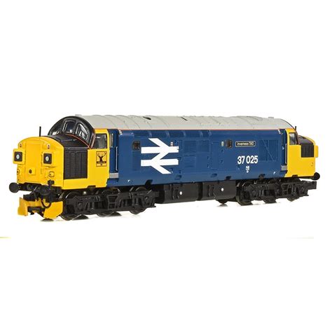 Graham Farish 371 465rj Class 37 0 37025 Inverness Tmd Br Blue Large Logo