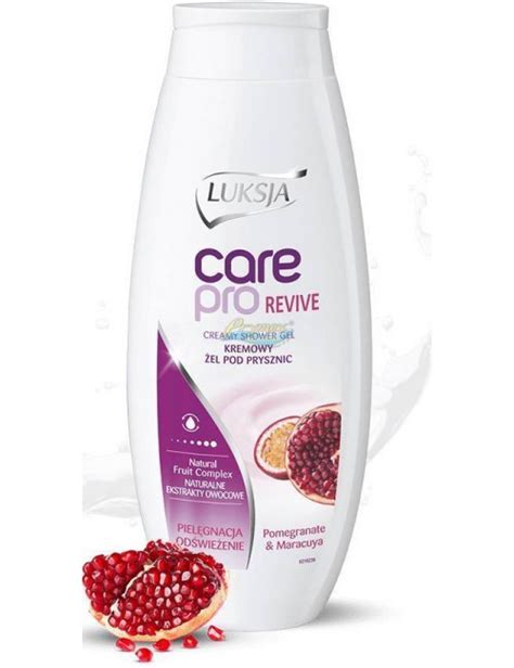 Luksja Żel pod Prysznic Kremowy Care Pro Revive 500 ml